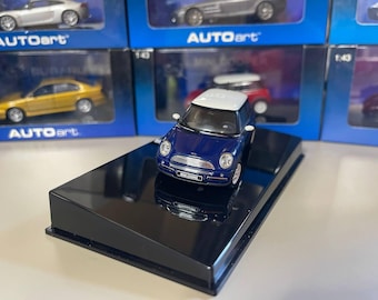 Mini Cooper 1:43 Minichamps Blue - Etsy