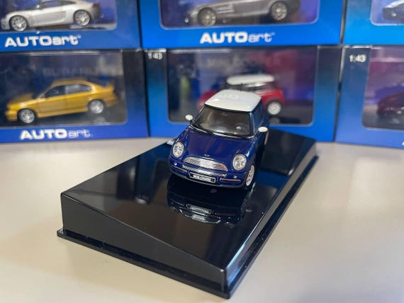 ミニカー AUTOart MINI COOPER 1:43 Mini Cooper 1:43 Autoart Blue - Etsy Canada