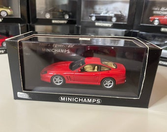 Ferrari 550 Maranello 1:43 Minichamps Red - Etsy