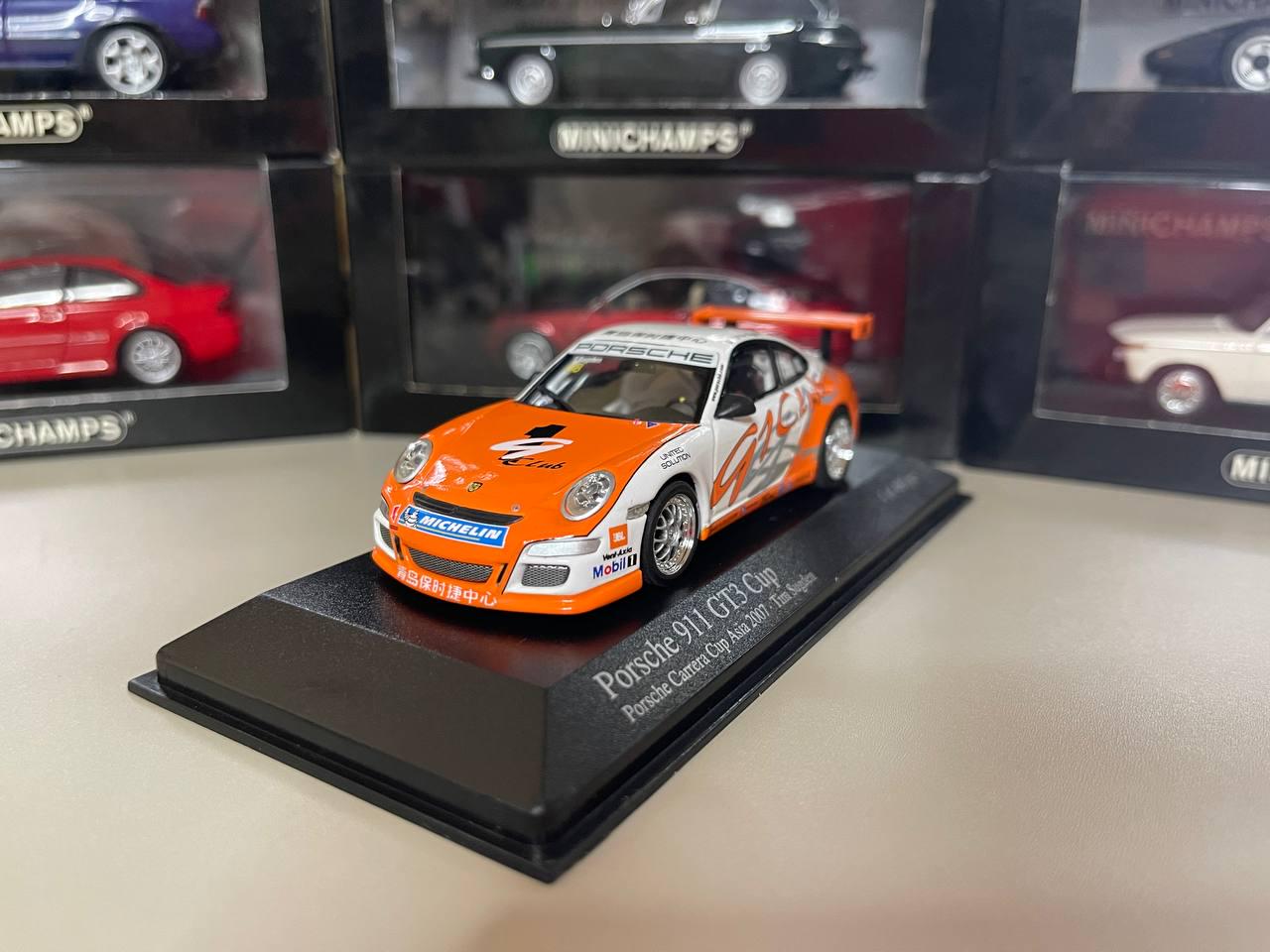 ポルシェ 911 GT3 カップ 1:43 ミニチャンプス - Etsy 日本
