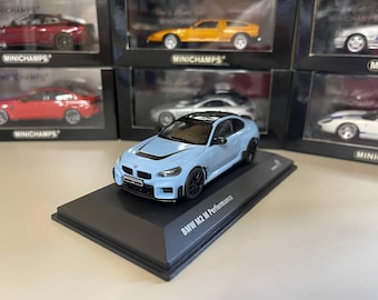 BMW M2 Performance 1:43 Miniatura Solido Azul