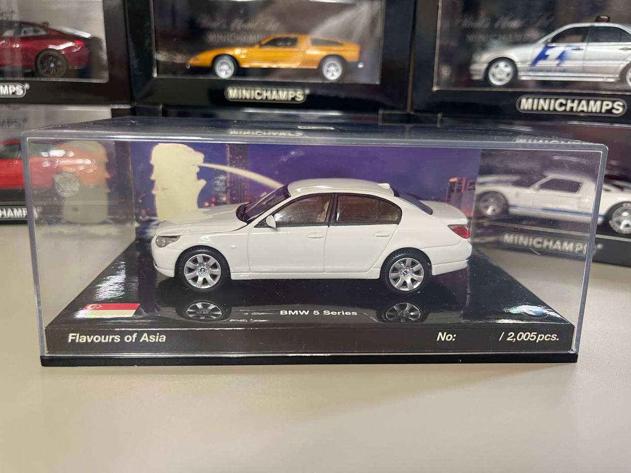 Bmw 5 Series E60 1:43 Kyosho White - Etsy
