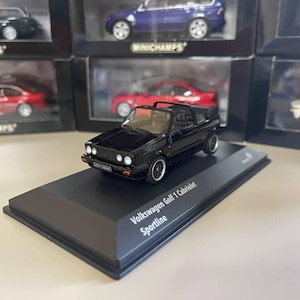 VolksWagen Golf 1 Cabriolet 1:43 Solido Noir