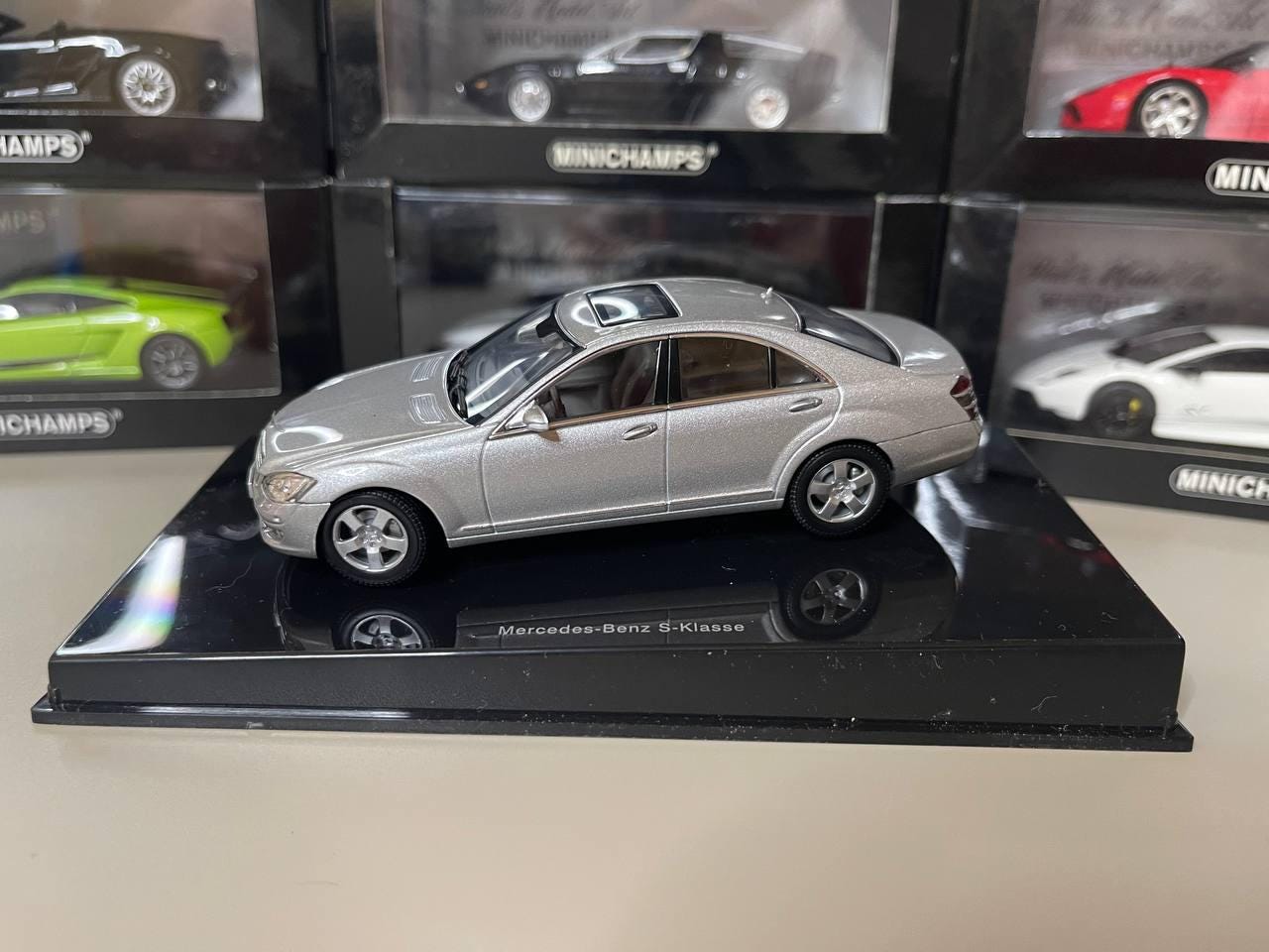 Mercedes Benz S Klasse W221 1:43 Autoart Silver - Etsy