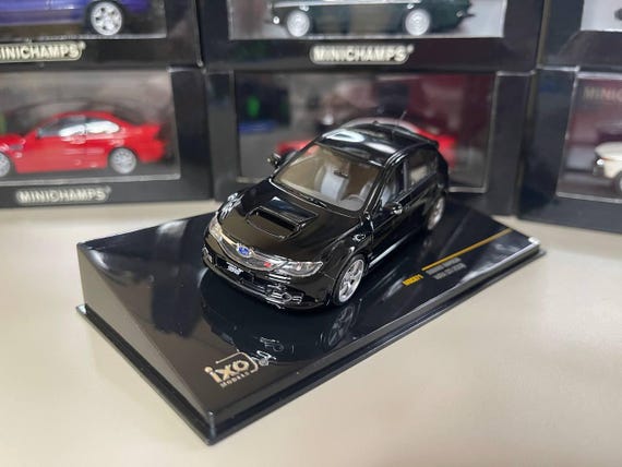 ミニカー 1/43 SUBARU IMPREZA WRX STI R4 ADVAN GRB Mark43 1:43 Subaru Impreza WRX type R STi (GC8) in Sonic