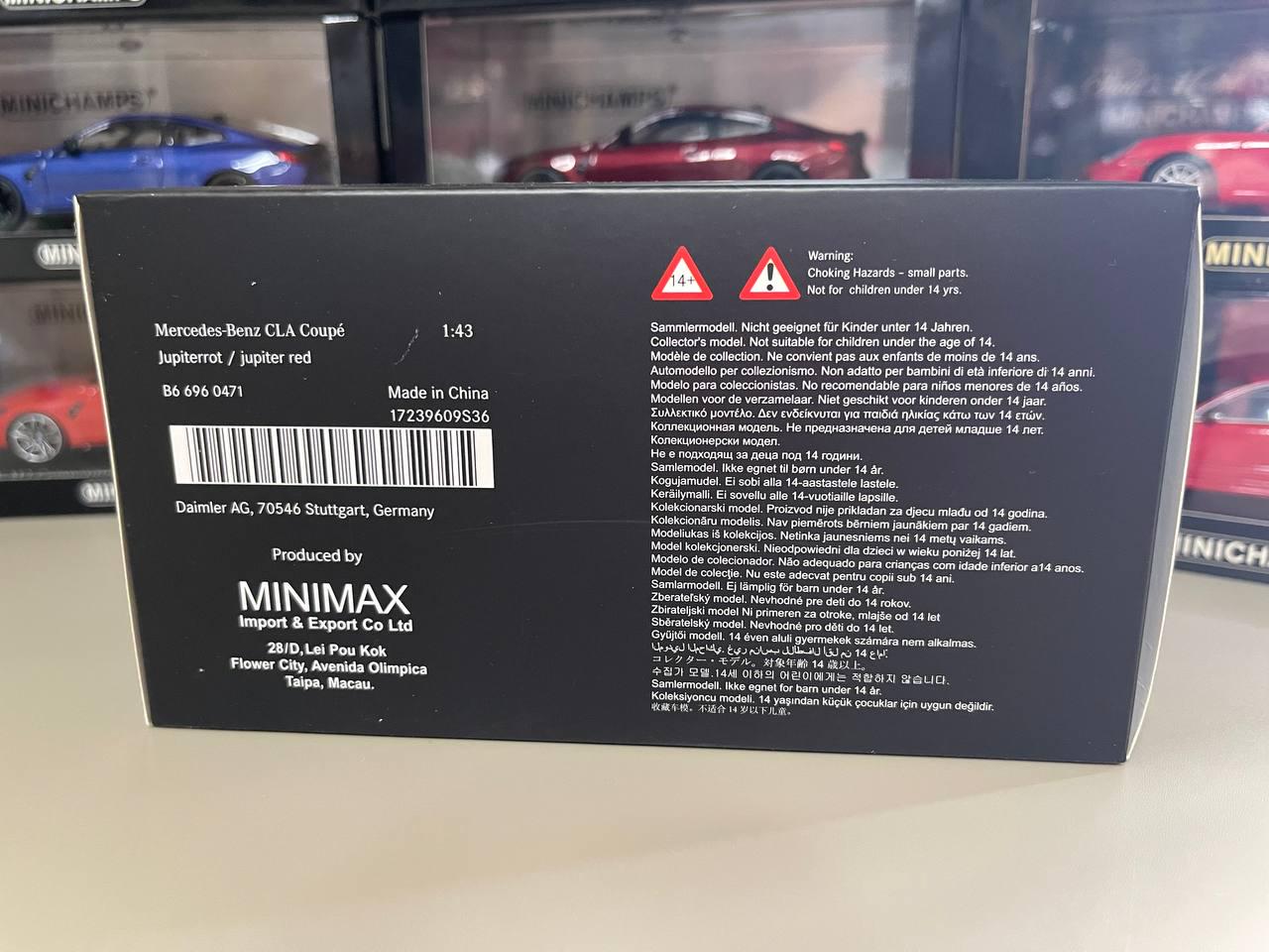 メルセデスベンツ CLA クーペ 1:43 スパークレッド - Etsy 日本
