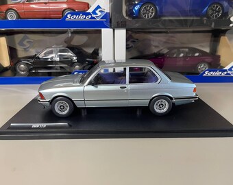 Bmw 323 E21 1:18 Sapphire Blue Solido Miniature - Etsy Israel
