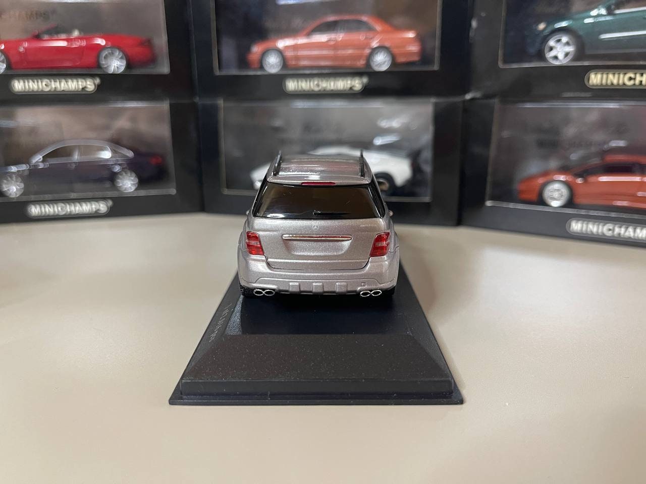 Mercedes Benz ML 63 AMG 1:43 Minichamps Gray - Etsy
