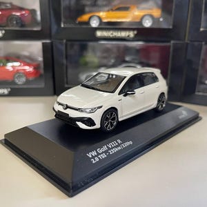Volkswagen Golf 8 R 1:43 Miniature Solido Blanc
