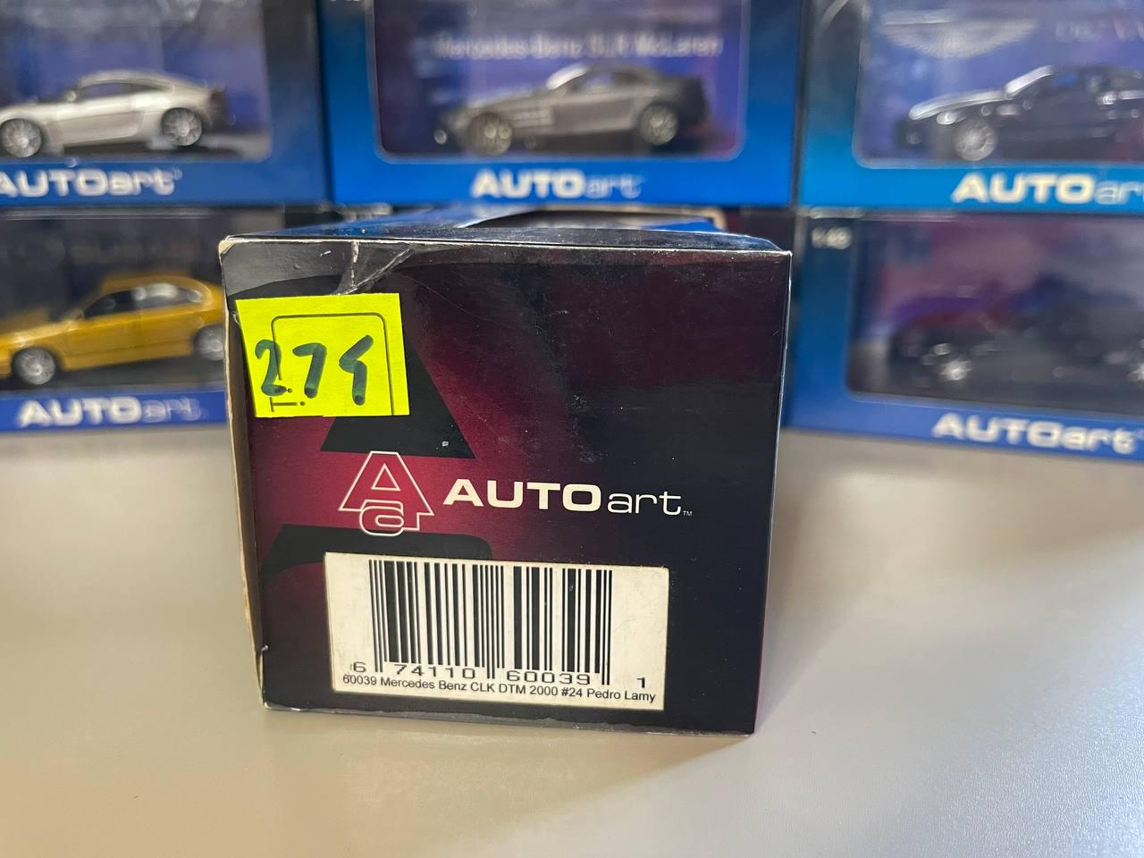 メルセデスベンツ CLK Dtm 1:43 オートアート ホワイト - Etsy 日本