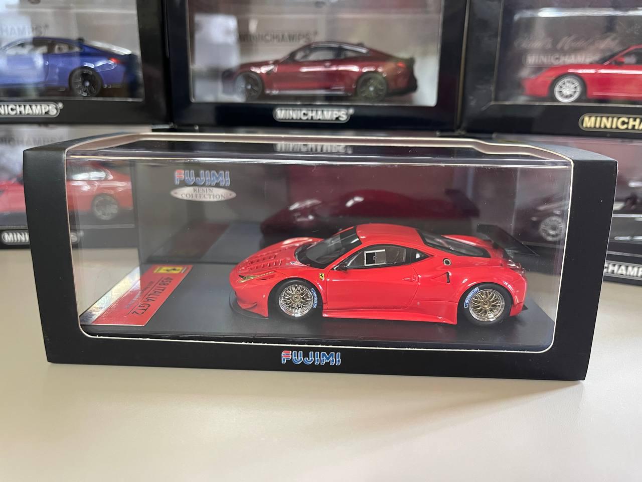 Ferrari 458 Italia Gt2 1:43 Fujimi Red - Etsy