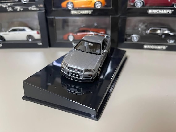 ミニカー AUTO art 1/43 NISSAN Skyline GT-R R34 1/43 AUTOart 2001 Nissan Skyline GT-R GTR Z-Tune R34 (Silver
