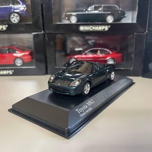 TOYOTA MR2 1/43 新品未開封 Toyota MR2 1:43 Minichamps Green - Etsy