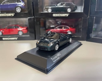Toyota MR2 1:43 Minichamps Green - Etsy