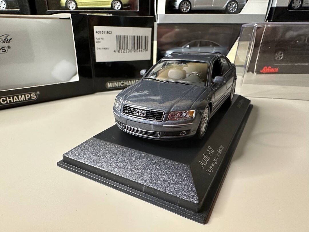 Audi A8 D3 1:43 Minichamps - Etsy