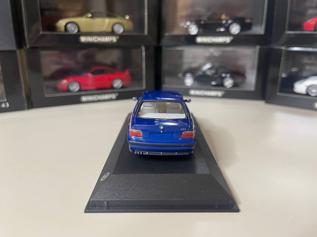Bmw M3 E36 Coupe 1:43 Minichamps Blue - Etsy