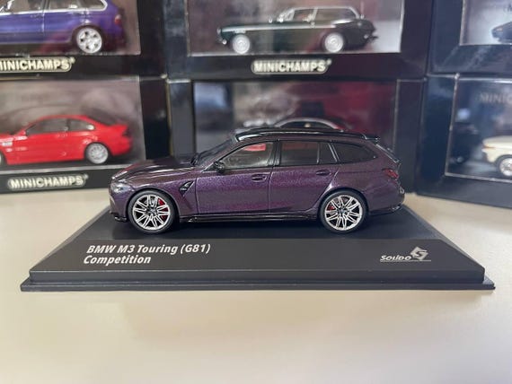 Bmw M3 Touring G81 1:43 Solido Violet - Etsy