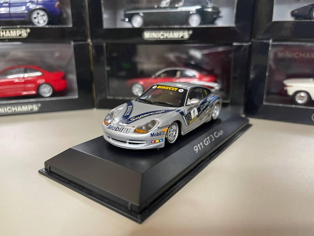 Porsche 911 Gt3 Cup 1:43 Minichamps - Etsy