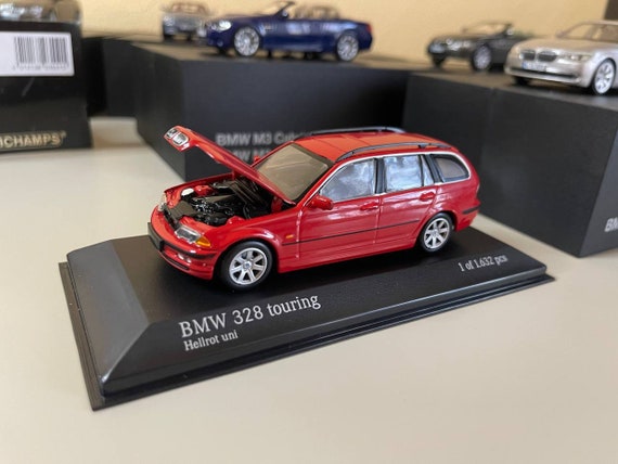 BMW 323i Touring E46 ミニカー ミニチャンプスPMA1/43 BMW 328i Touring (e46) 1999 Alpine White 1:43 Minichamps 431