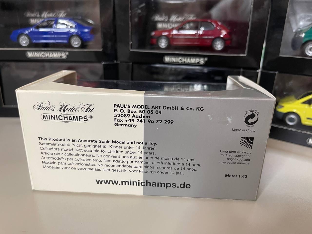 MINICHAMPS Audi A6 1:43 ミニカー Minichamps - Audi A6 Sedan 1998 Silver 1/43 | eBay