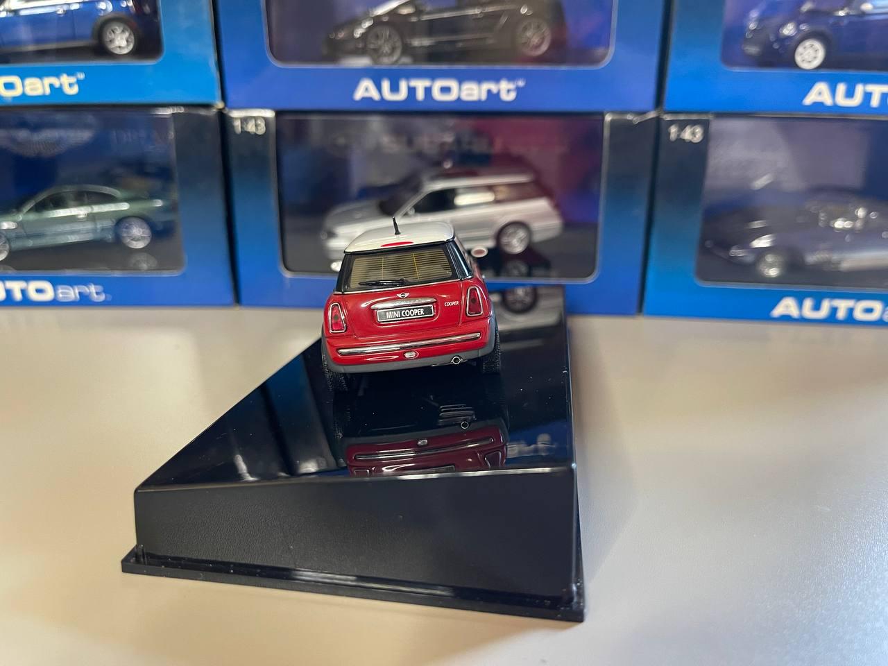 Mini Cooper 1:43 Autoart Red - Etsy Canada