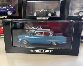 Opel Kapitan 1:43 Minichamps Turquoise - Etsy