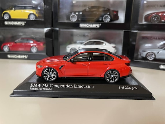 Bmw M3 G80 Competition 1:43 Minichamps Red - Etsy Canada