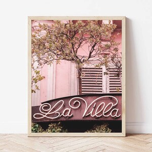 Parisian cafe printable photography for wall art