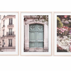 Paris set of Photography, Paris Marais gallery wall , Digital prints, French Decor, Paris Wall Art, Paris Photography Print