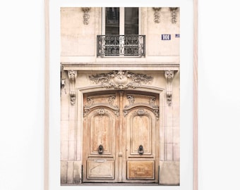 Paris door printable photography for wall decor - Instant download Paris wall art - Living-room decor