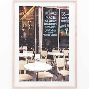 Paris Photography, Parisian restaurant, paris digital print, French Decor, Paris Wall Art, Paris Photography Print