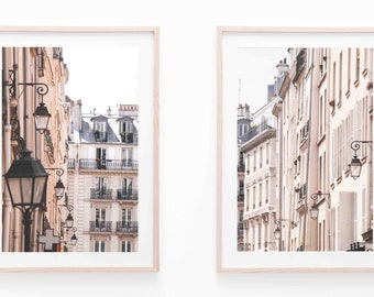Set of two Paris prints for wall decor -Paris Prints, Set of 2 Prints,   Paris Wall Art, DIGITAL DOWNLOAD, PRINTABLE Art, Large Wall Art