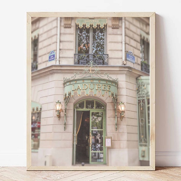 Laurée Parisian bakery instant download photography for wall decor