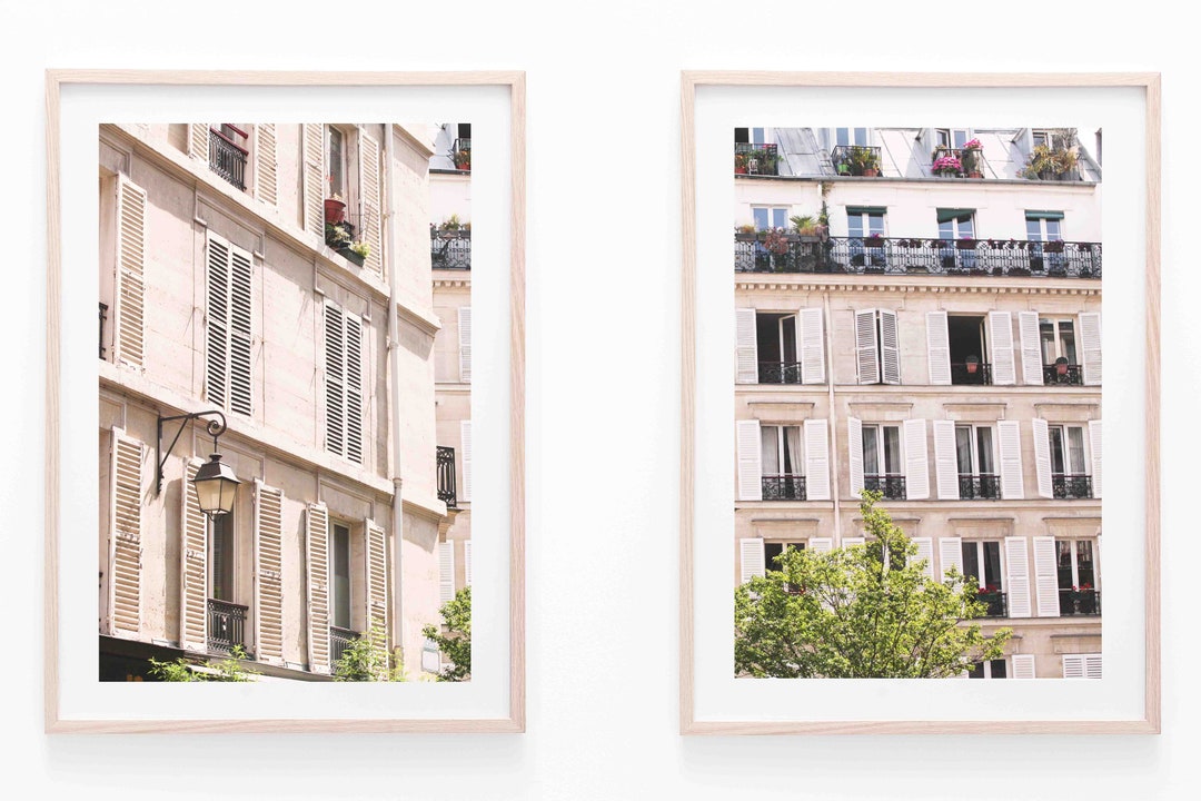 Set of Two Paris Printable Photographs Paris Print Set of 3 - Etsy