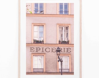 Parisian vintage shop facade instant download photography -Paris print, Paris wall art, digital print, kitchen wall art, Paris Photography