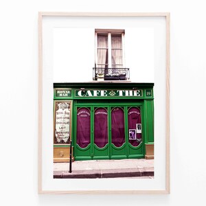 Paris Cafe instant download photography print for kitchen gallery wall art