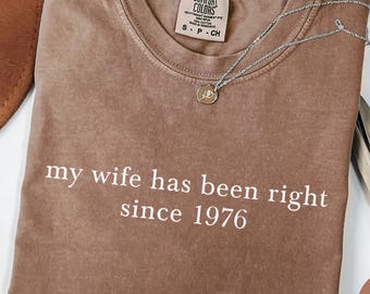 Funny 50th Anniversary T Shirt, Husband Gift Tee, Married For 50 Years, Golden Anniversary Gift, Humor T-Shirt for Parents Anniversary