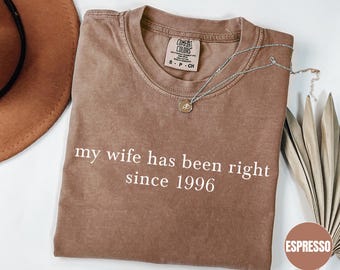 T-shirt humoristique pour le 30e anniversaire de mariage, cadeau pour mari, t-shirt pour le 35e anniversaire de mariage (pour lui), cadeau perles pour couples, t-shirts 30 ans de mariage