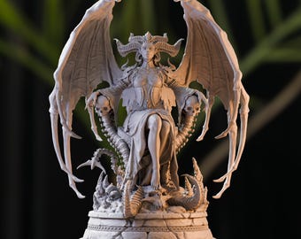 THE MOTHER | Paintable Figure | Highly Detailed 12K 3D Printed Statue | Ready for Priming & Painting | Figurine by Bulkamancer