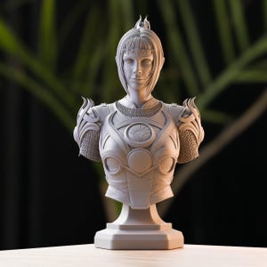 SCHATTENHERZ BÜSTE - Baldurs Tor 3 | Bemalbare Figur | Hochdetaillierte 12K 3D gedruckte Statue | Bereit für Grundierung & Malerei | h3LL Figur