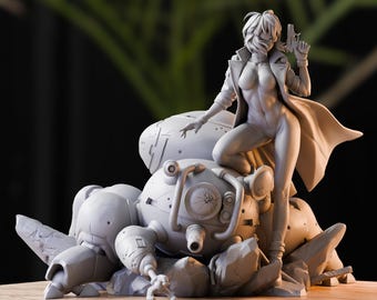 DER MAJOR - Lackierbare Figur | Hochdetaillierte 12K 3D gedruckte Statue | Bereit für Grundierung & Malerei | Figur vonBubulamancer Sculpts