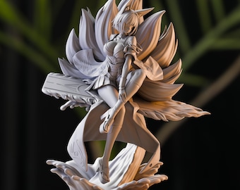 KAGA - Azur Lane | Paintable Figure | Highly Detailed 12K 3D Printed Statue | Ready for Priming & Painting | Figurine by Bulkamancer Sculpts