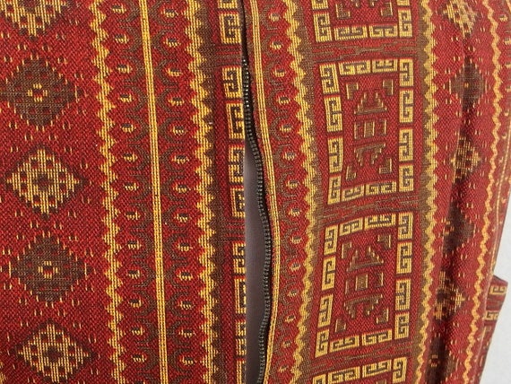 Ethnic Print Jumper, Vintage Handmade Dress, Fits… - image 5