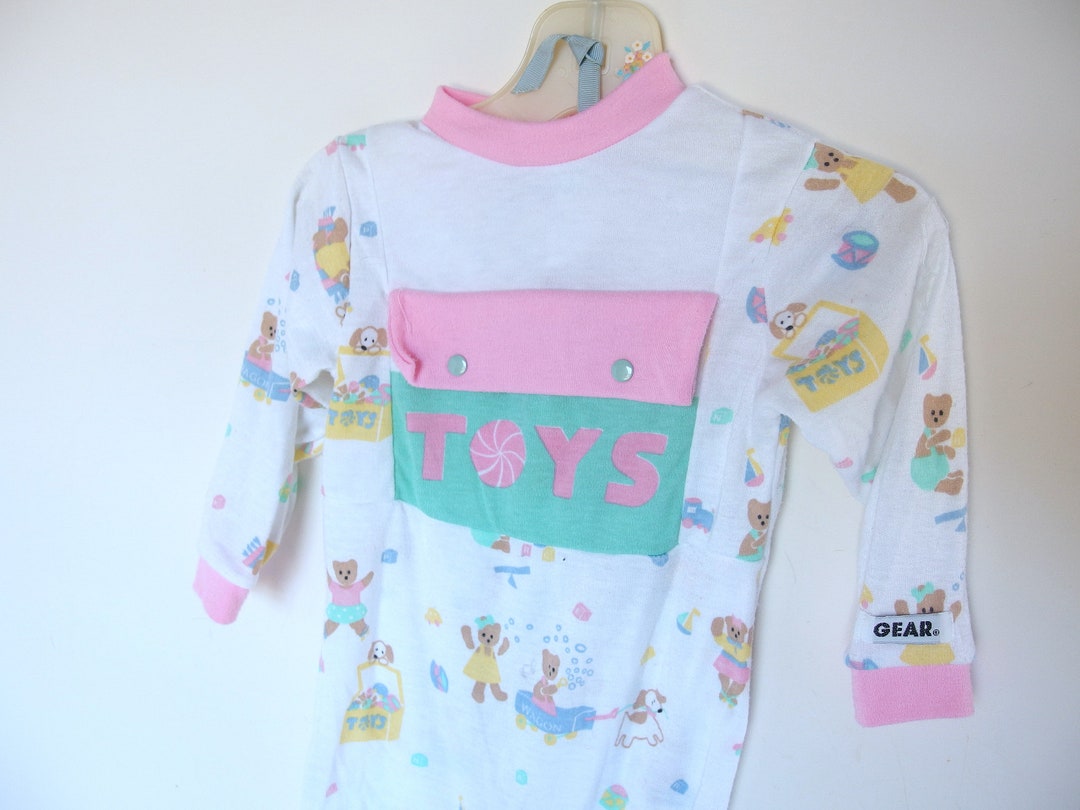 GOLD DOT LS SLEEPER - 9-12 MO