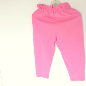 Pantalones elásticos rosas para niñas de Carter's, pantalones vintage de los años 90, talla 2T