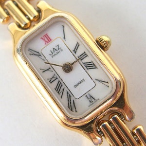 Vintage Jaz Paris Goldtone Watch for Women - Working