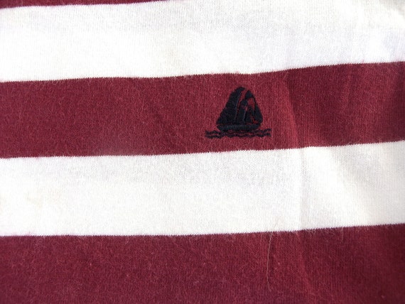 Vessels Polo Pullover Shirt, Vintage 1990's Long … - image 3