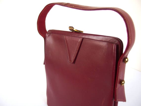 The Oxblood Bloomsbury | Handmade Leather Handbag