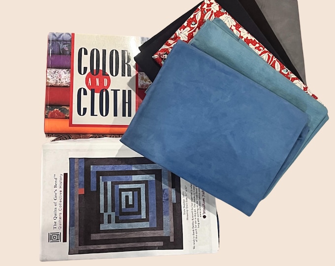 Vintage Gee's Bend Quilting Gift Set: Mother's Day Book Bundle for Beginner Textile Arts & Heirloom Crafting