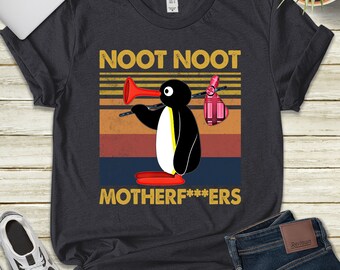 Details about   Pingu Noot Noot T-Shirt Mens Funny Motherf*ckers Offensive Rude Unisex TEE TOP 